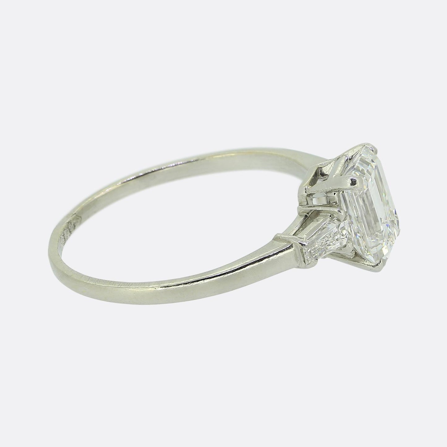 Bvlgari 1.49 Carat Diamond Three-Stone Engagement Ring