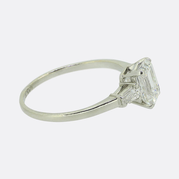 Bvlgari 1.49 Carat Diamond Three-Stone Engagement Ring
