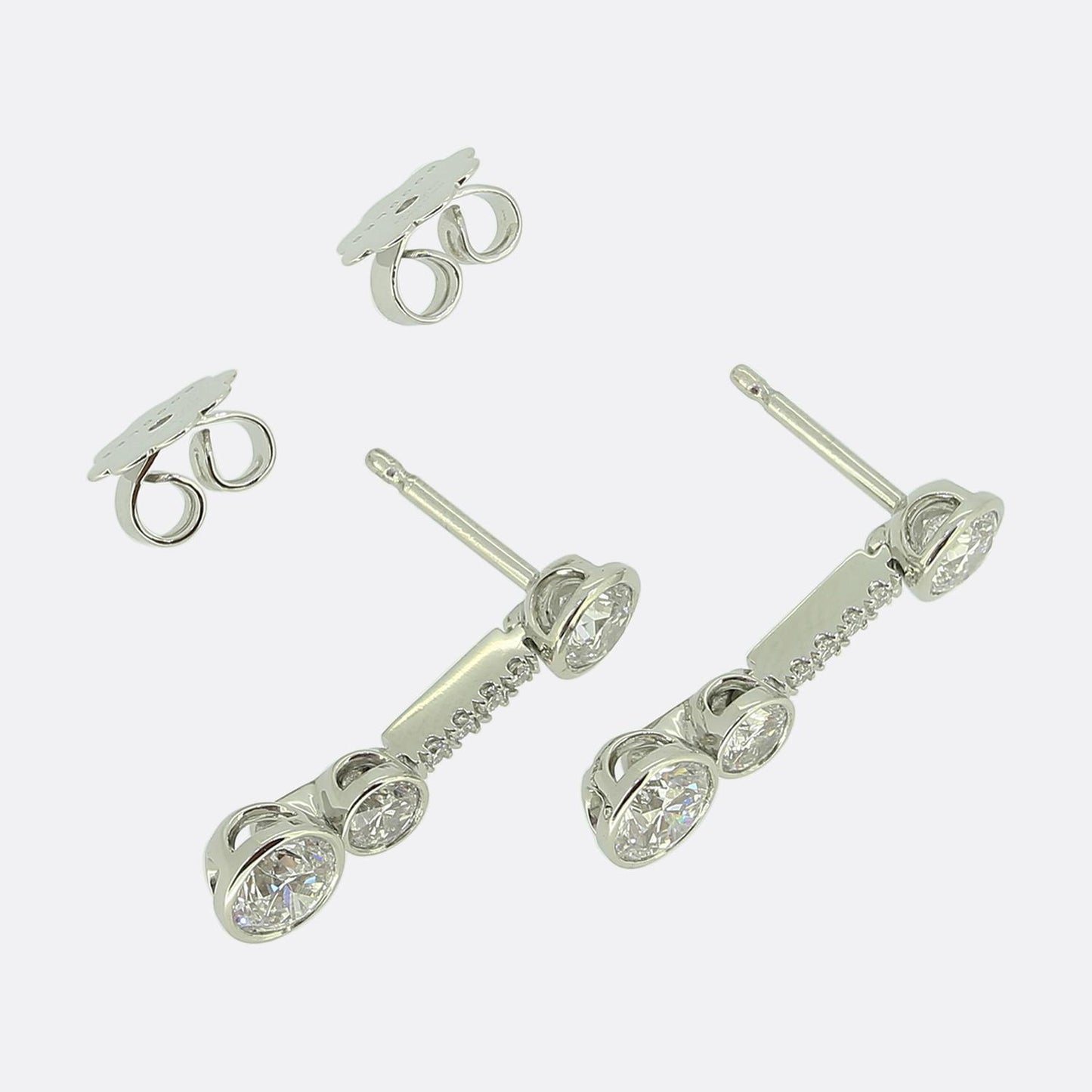 Boodles Diamond Waterfall Earrings