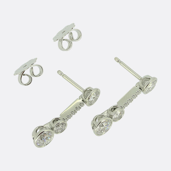 Boodles Diamond Waterfall Earrings