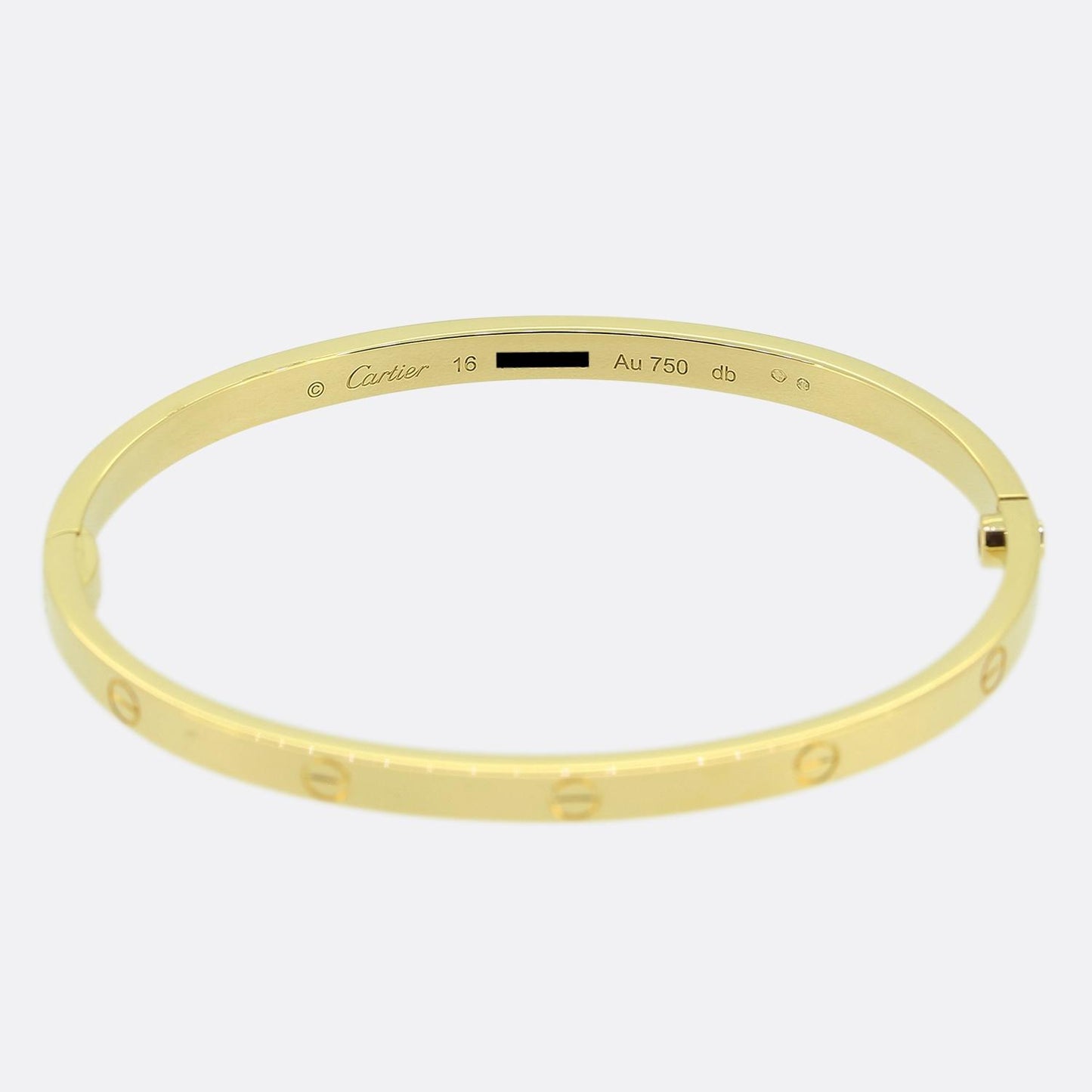 Cartier Small Model Love Bangle Size 16