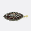 Antique Enamel and Diamond Vase Pendant
