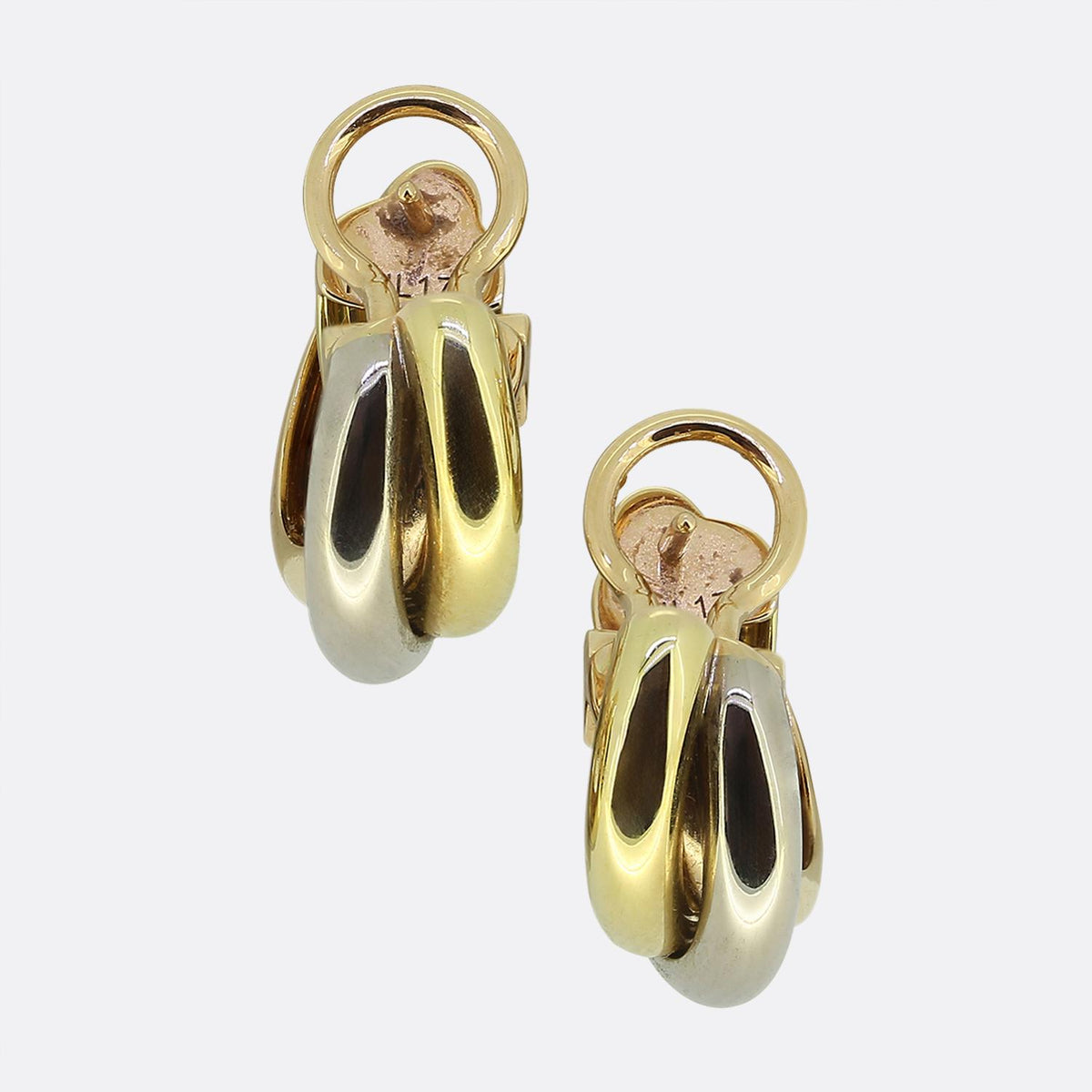 Cartier Tri-Colour Trinity Earrings