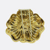 Vintage Diamond Flower Brooch