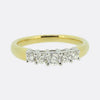0.49 Carat Five-Stone Diamond Ring