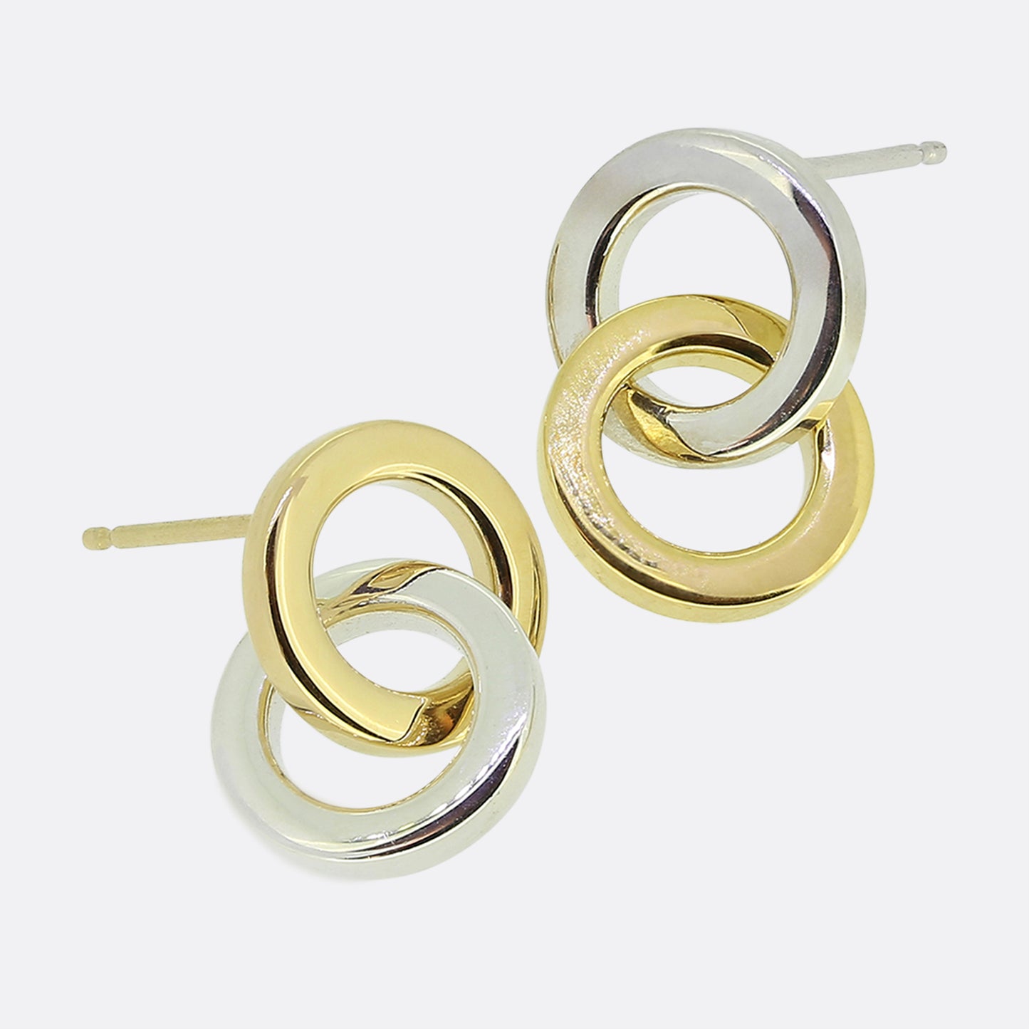 Tiffany & Co. Double Circle Earrings