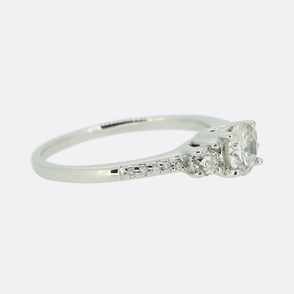 0.40 Carat Diamond Engagement Ring