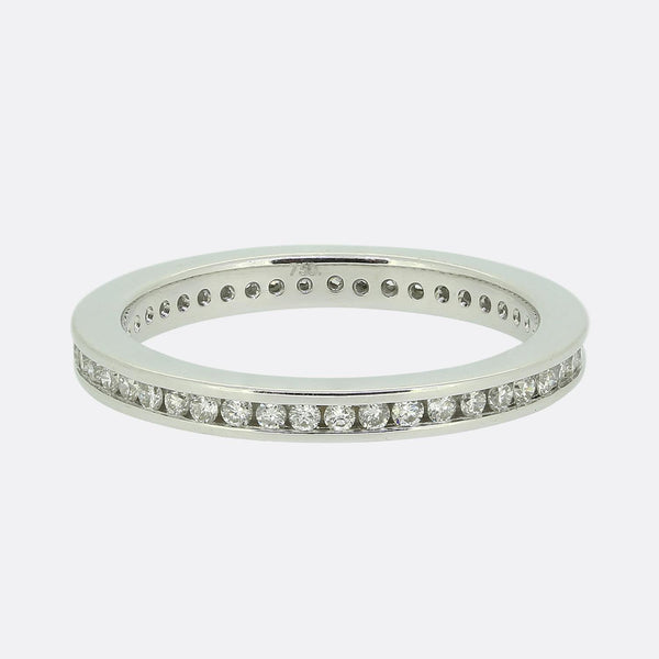 0.57 Carat Diamond Full Eternity Ring Size O (55)