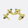 Cartier Cabochon Sapphire Stirrup Cufflinks