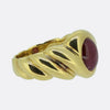 Vintage Cabochon Ruby Single-Stone Ring