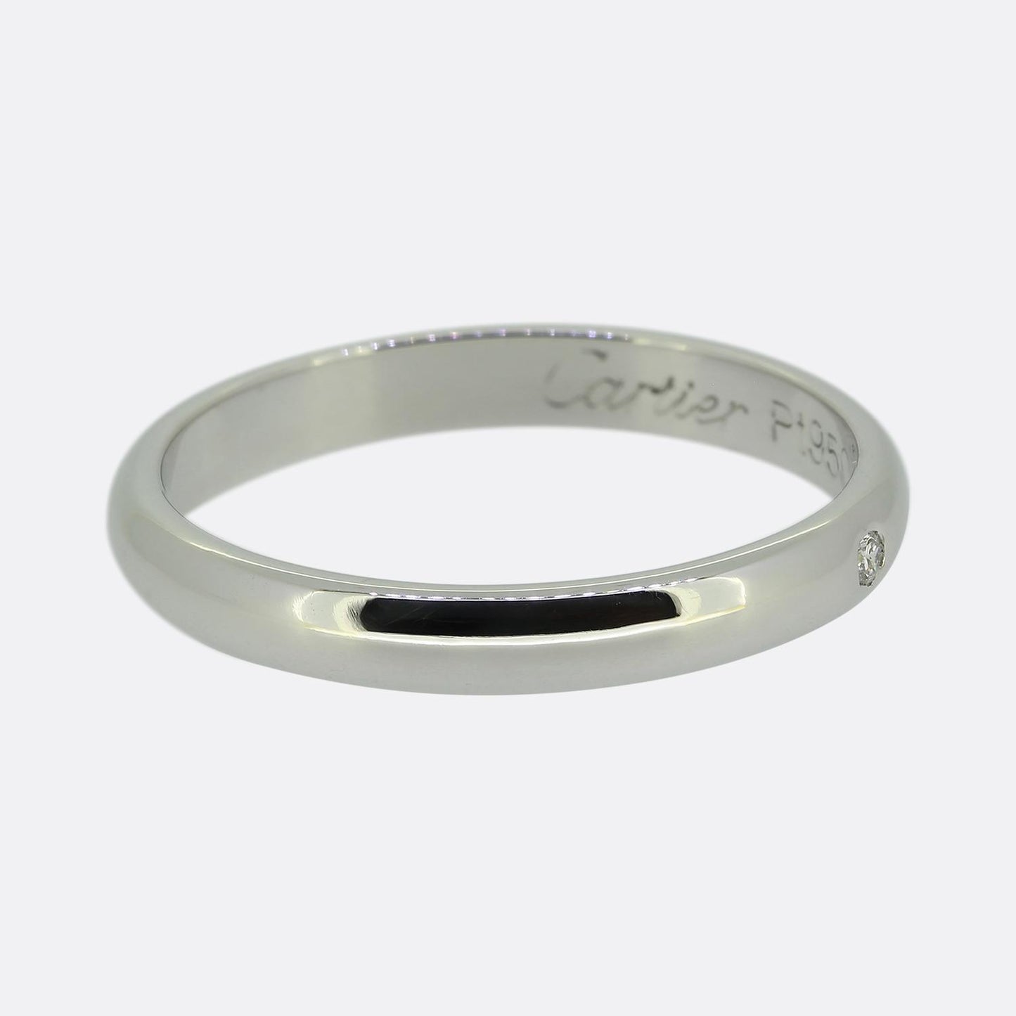 Cartier 1895 Diamond Band Ring