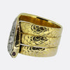 Victorian Old Cut Diamond Snake Ring