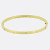 Cartier Small Model Six Diamond LOVE Bangle Size 18