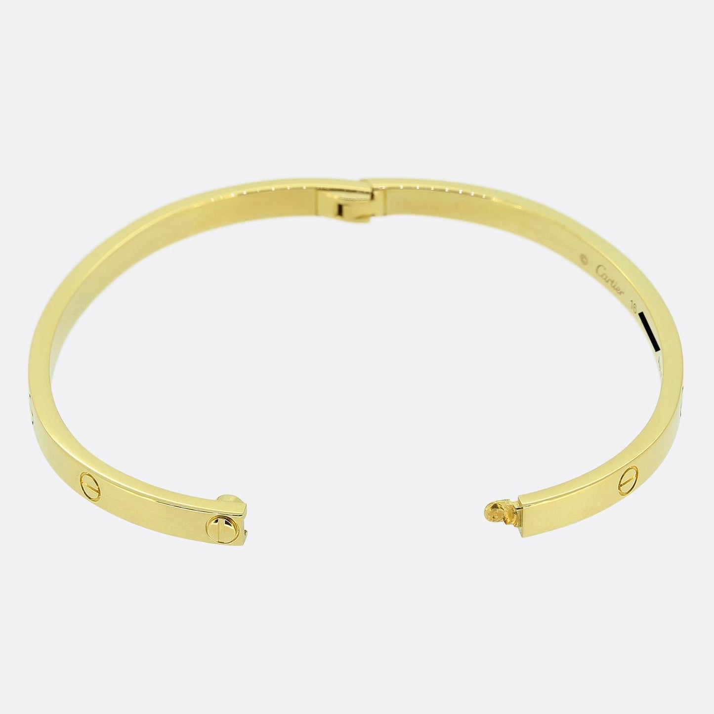 Cartier Small Model Love Bangle Size 16