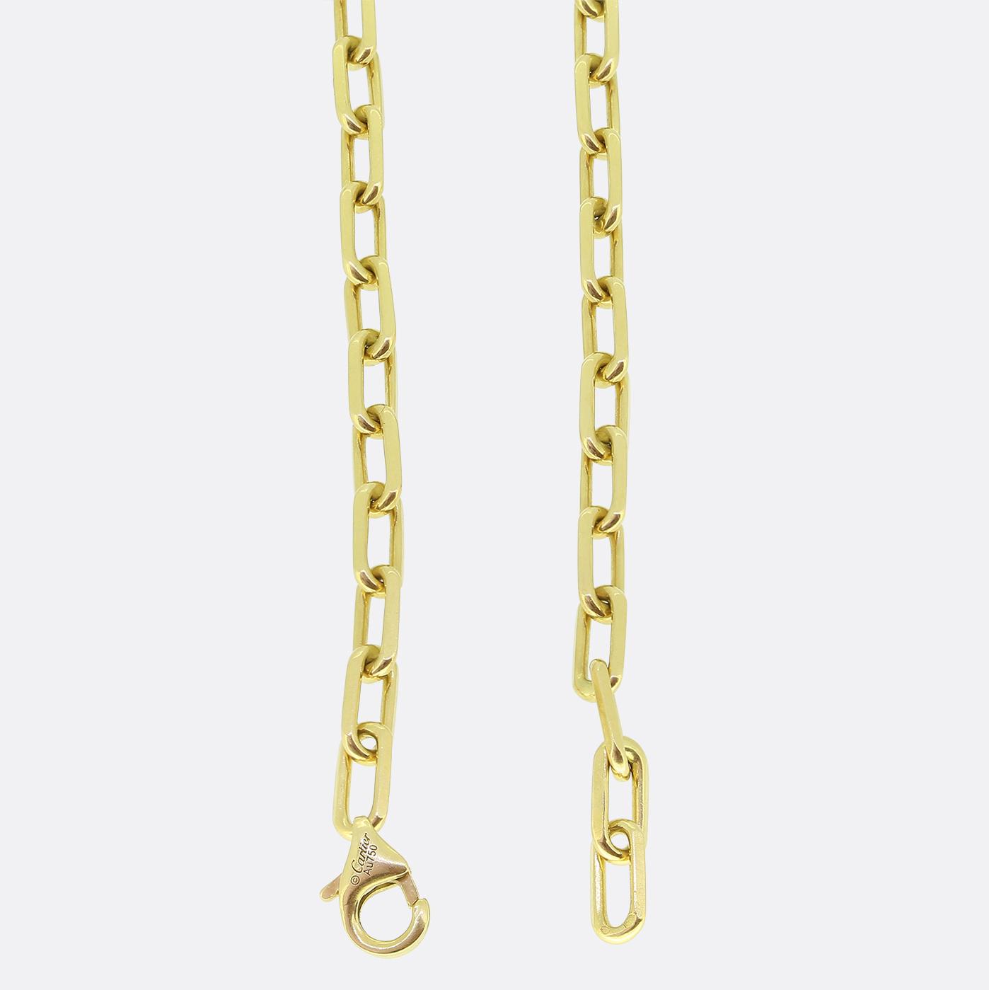 Cartier Vintage Santos de Cartier Chain