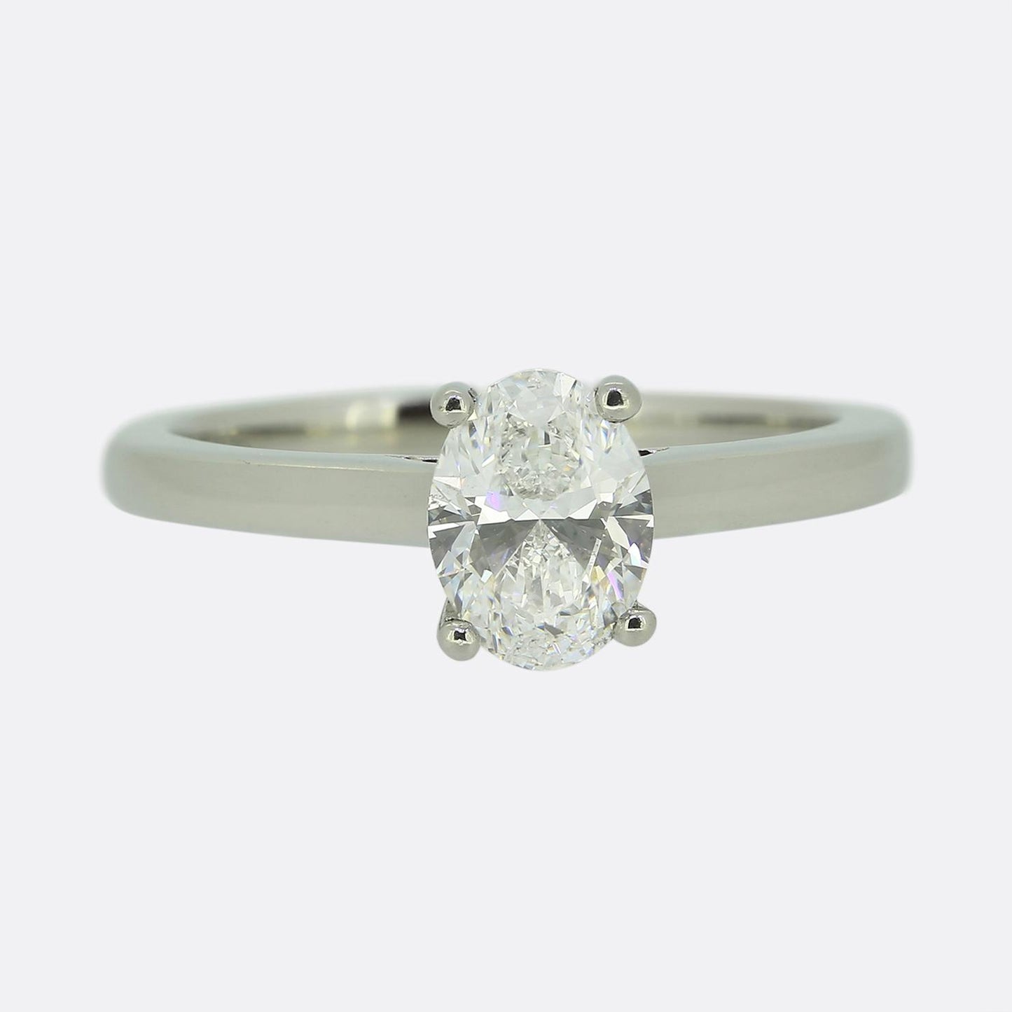 0.80 Carat Diamond Single-Stone Ring