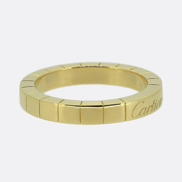 Cartier Lanieres Band Ring Size J (49)