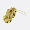 Vintage Diamond Flower Brooch