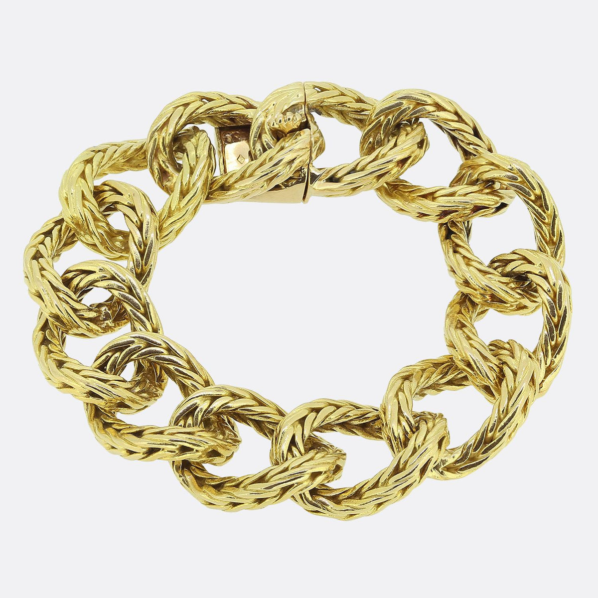 Rollang Fils et Cie Gold Chain Bracelet
