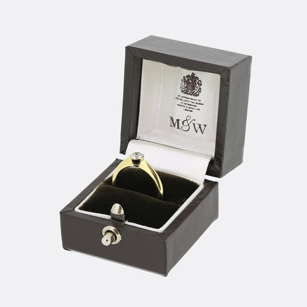 Mappin & Webb 0.30 Carat Diamond Solitaire Ring