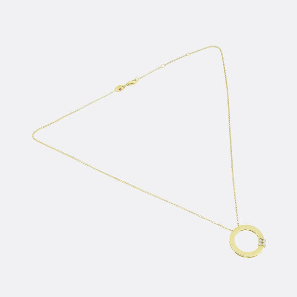 Roberto Coin Love in Verona 0.09 Carat Diamond Pendant Necklace