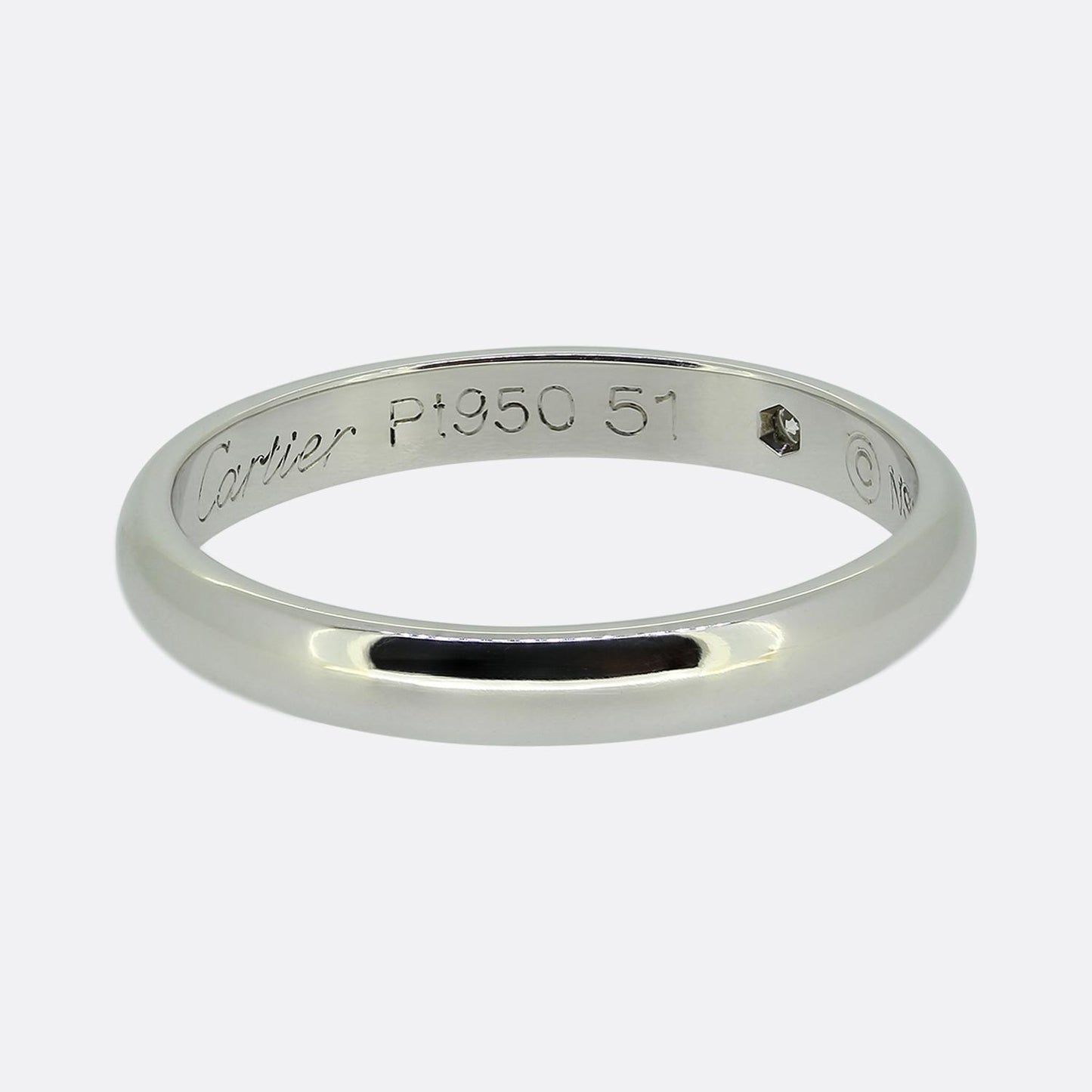 Cartier 1895 Diamond Band Ring