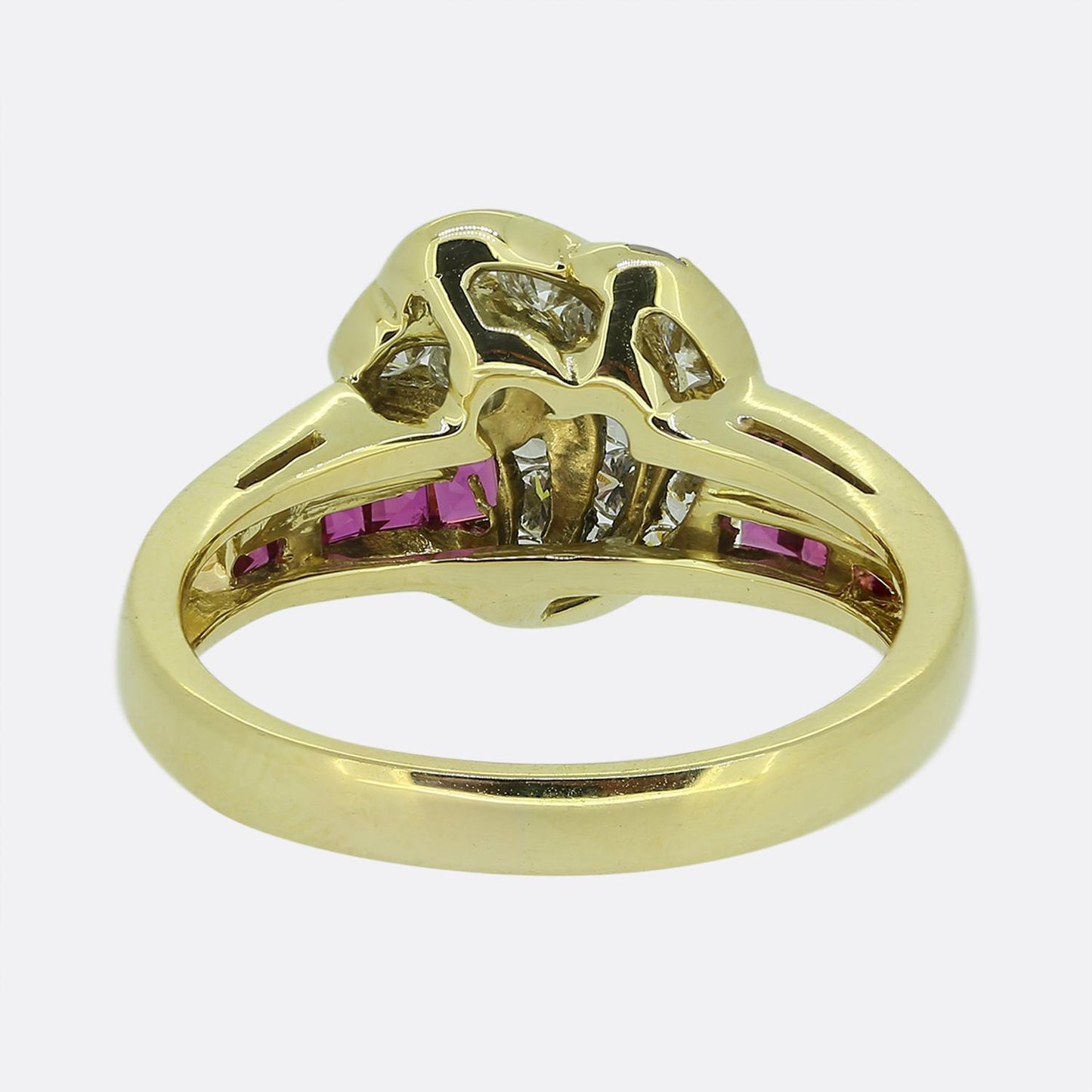 Wempe Ruby and Diamond Ring