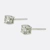 0.80 Carat Diamond Stud Earrings