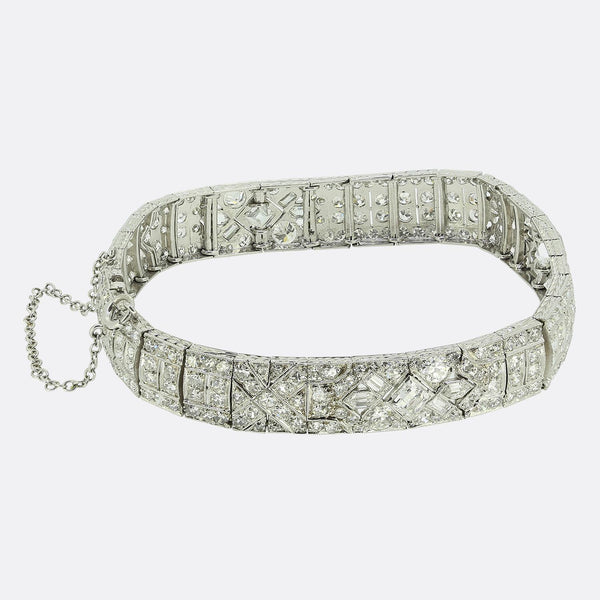 Art Deco Diamond Bracelet
