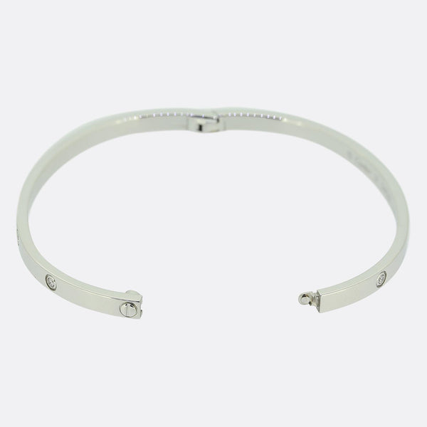 Cartier 10 Diamond Small LOVE Bangle Size 17