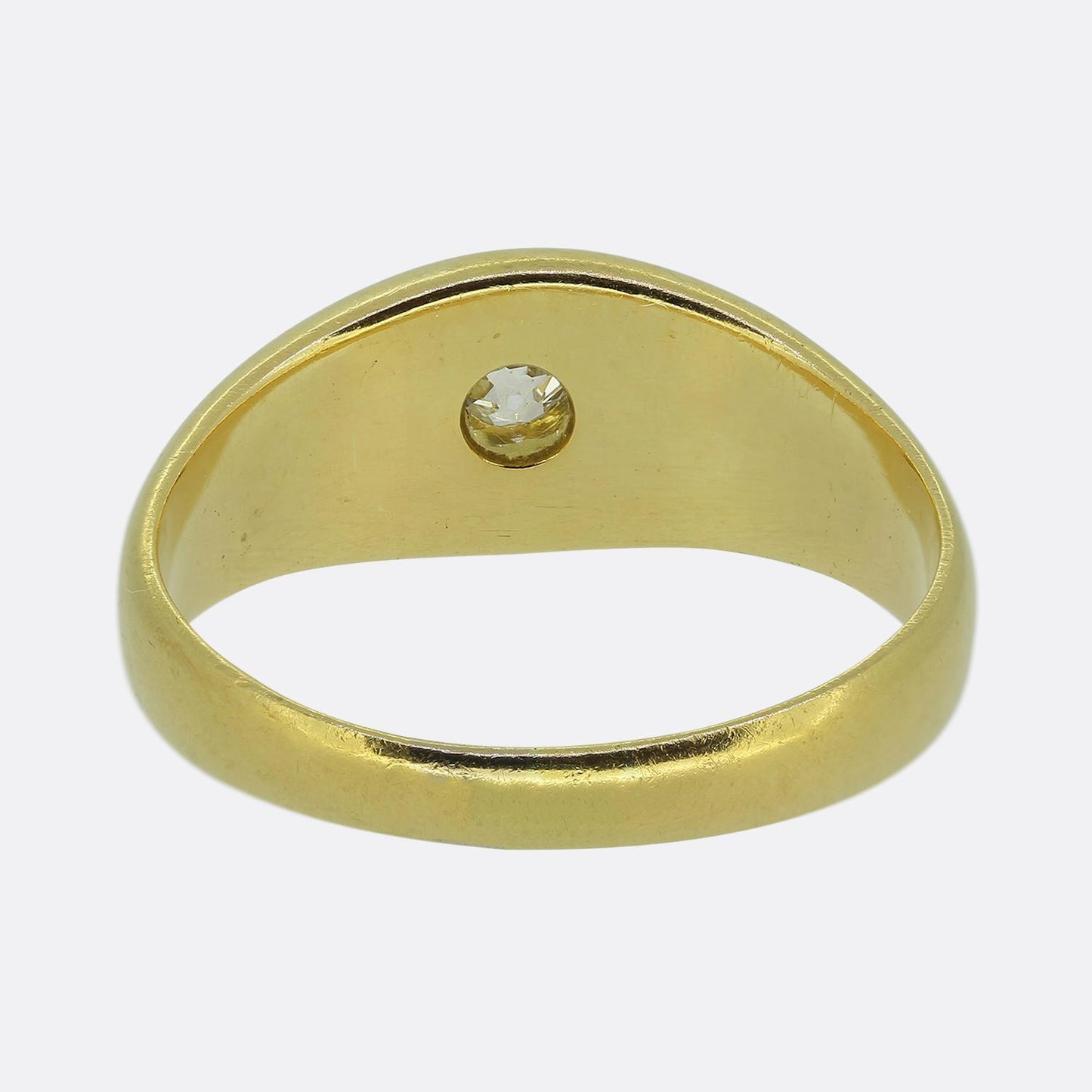 Vintage Old Cut Diamond Cluster Ring