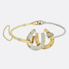 Late Victorian Double Horseshoe Bangle