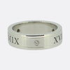 Vintage Roman Numeral Diamond Band Ring