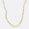 Antique Natural Pearl Necklace and Rose Cut Diamond Clasp