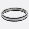 Art Deco Onyx and Diamond Bangle Set