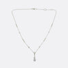 Boodles Diamond Waterfall Pendant Necklace