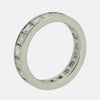 3.80 Carat Carré Cut Diamond Full-Eternity Ring