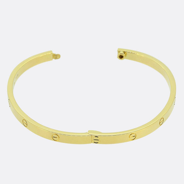 Cartier Small Model Love Bangle Size 16