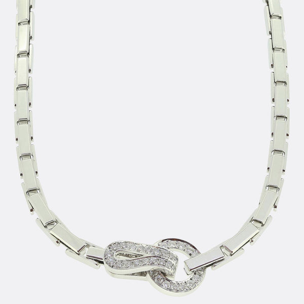 Cartier Agrafe Diamond Necklace