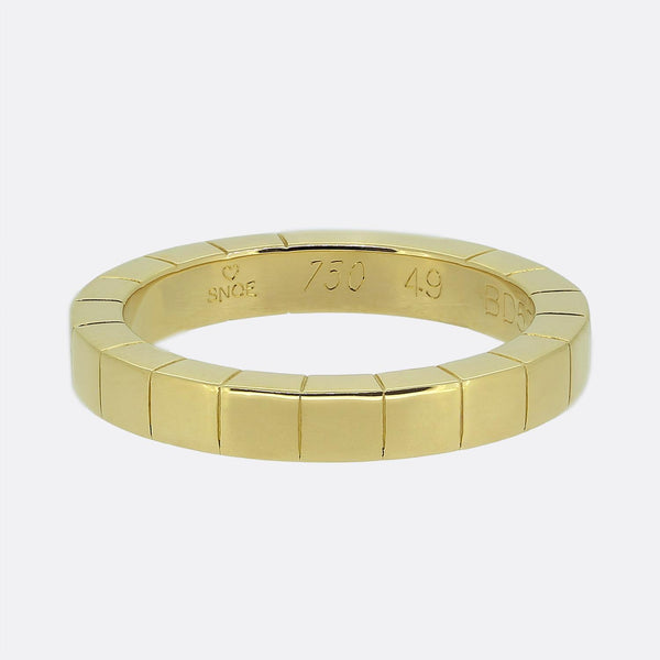 Cartier Lanieres Band Ring Size J (49)