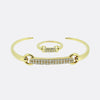 Cartier Diamond Ring and Bangle Set