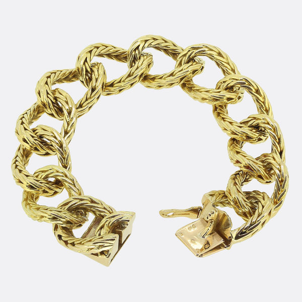 Rollang Fils et Cie Gold Chain Bracelet