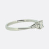 0.35 Carat Princess Cut Diamond Solitaire Ring