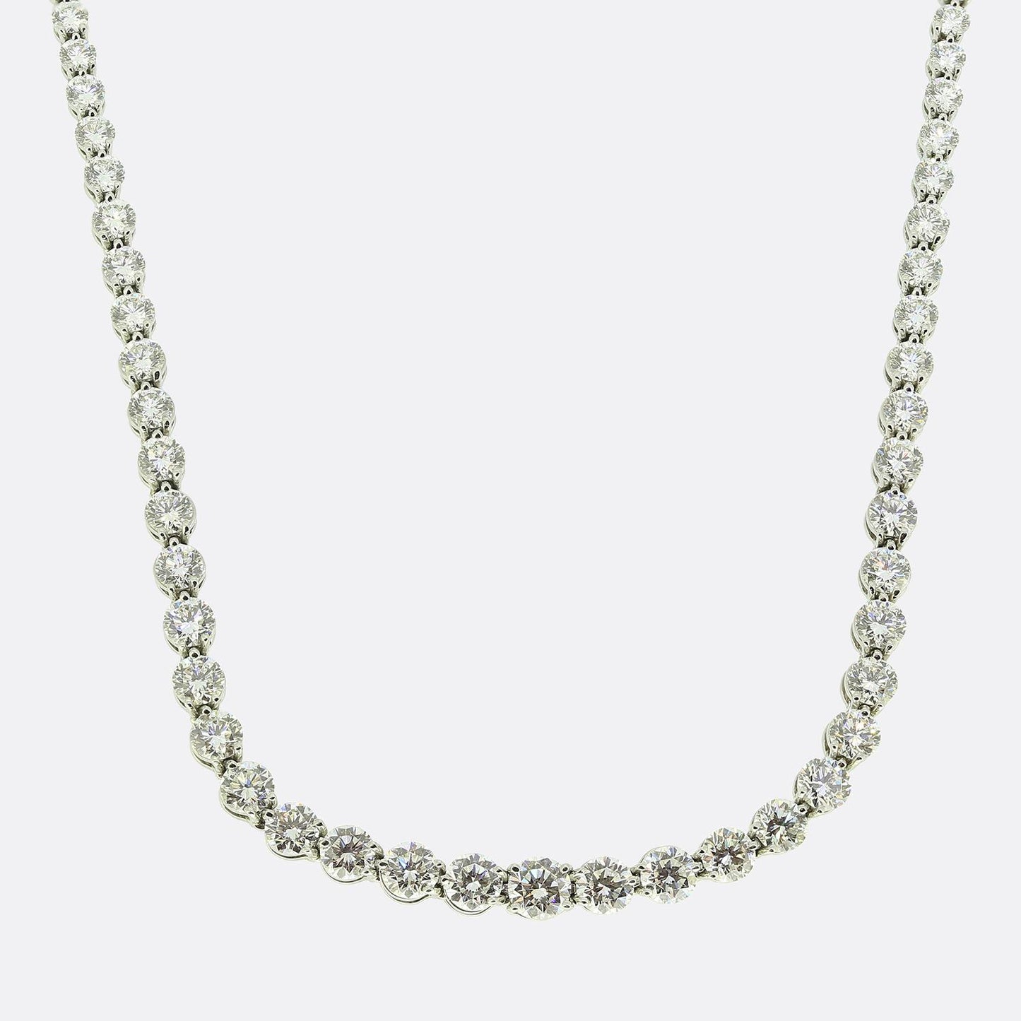 Tiffany & Co. Victoria Diamond Line Necklace