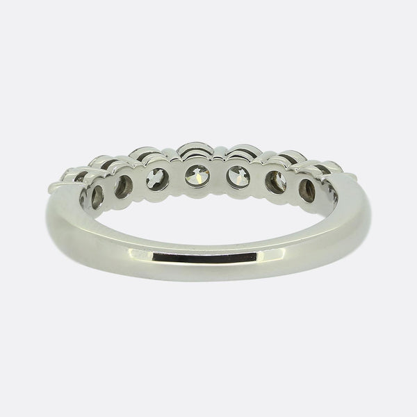 Tiffany & Co. Forever Diamond Half Eternity Band Ring