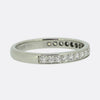 Cartier Diamond Half-Eternity Ring Size K (50)