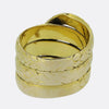 Victorian Old Cut Diamond Snake Ring