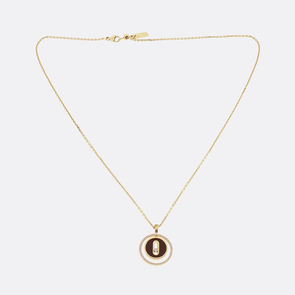 Messika Small Model Lucky Move Onyx and Diamond Necklace