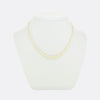 Antique Natural Pearl Necklace and Rose Cut Diamond Clasp