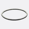 Art Deco Onyx and Diamond Bangle Set